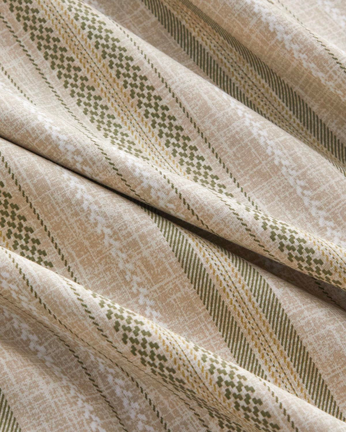 Knitline Pamuk Tek Kişilik Nevresim Takımı 160x220 cm Yeşil