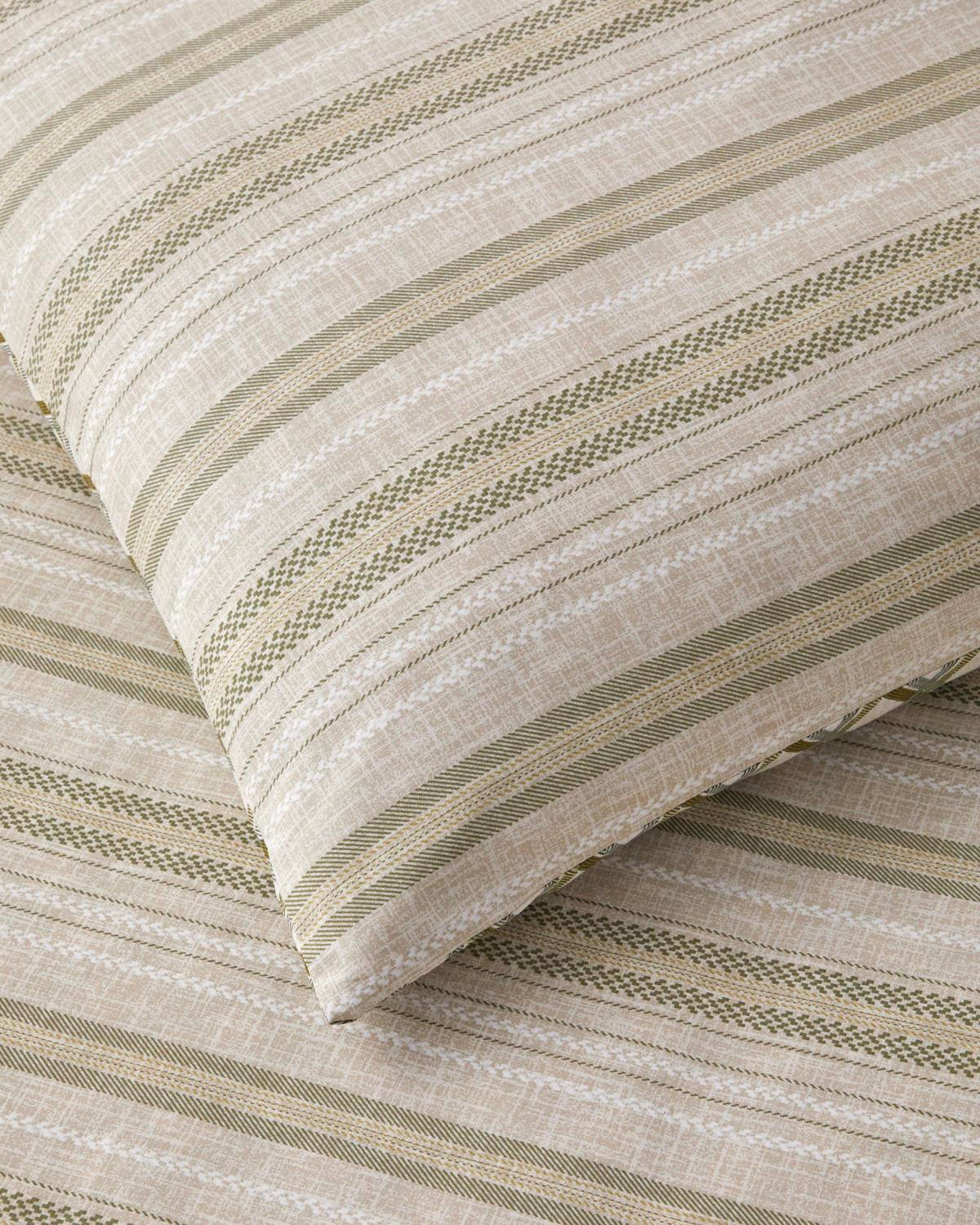 Knitline Pamuk Tek Kişilik Nevresim Takımı 160x220 cm Yeşil