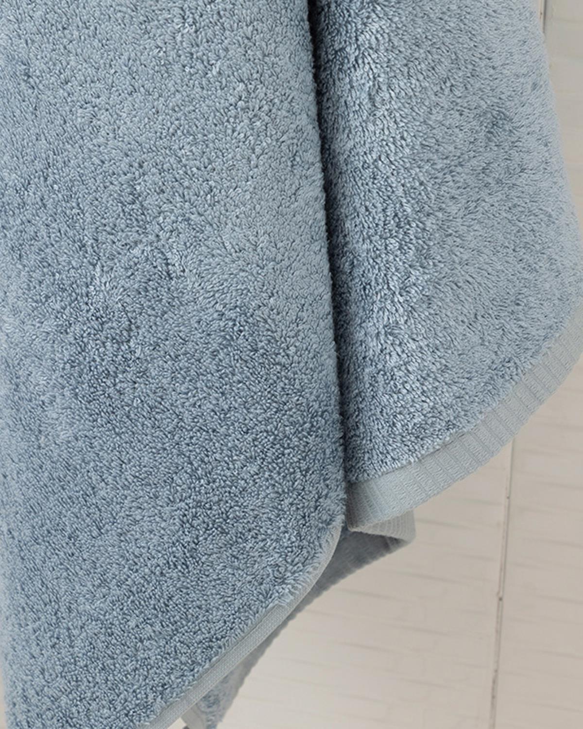 Leafy Bambu Banyo Havlusu İndigo