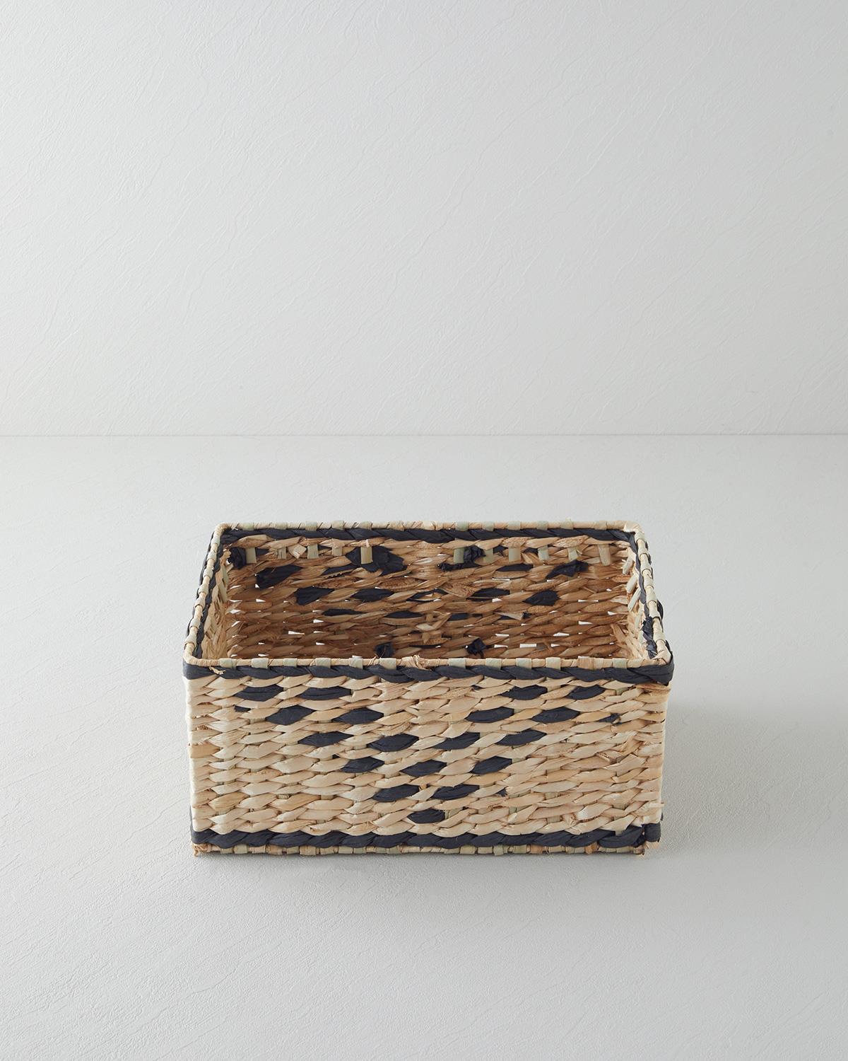 Liena Sepet 30x20x14 cm Natural-Siyah