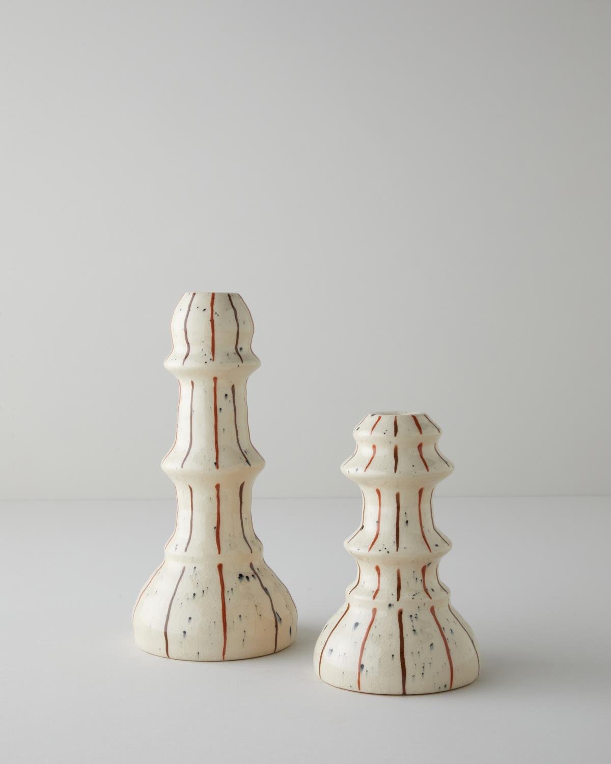 Lilie Şamdan 17,5 cm Krem