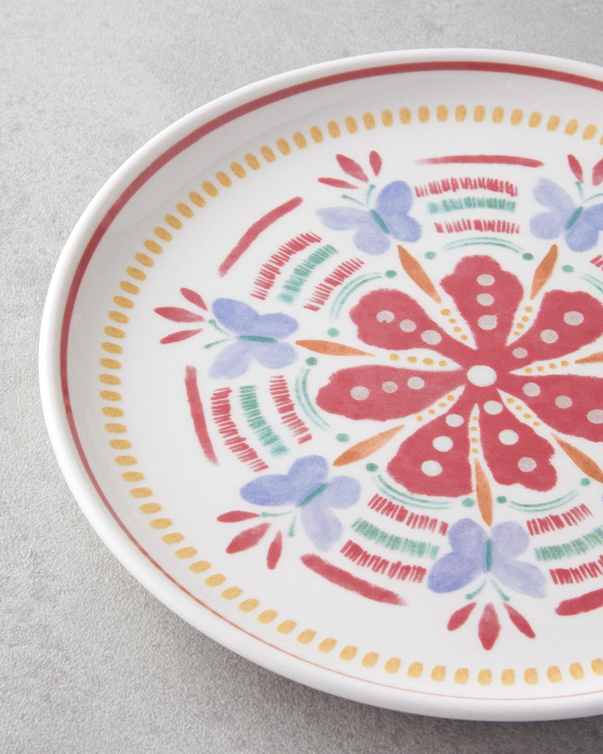 Lily Seramik Pasta Seti 18 Parça 6 Kişilik Renkli