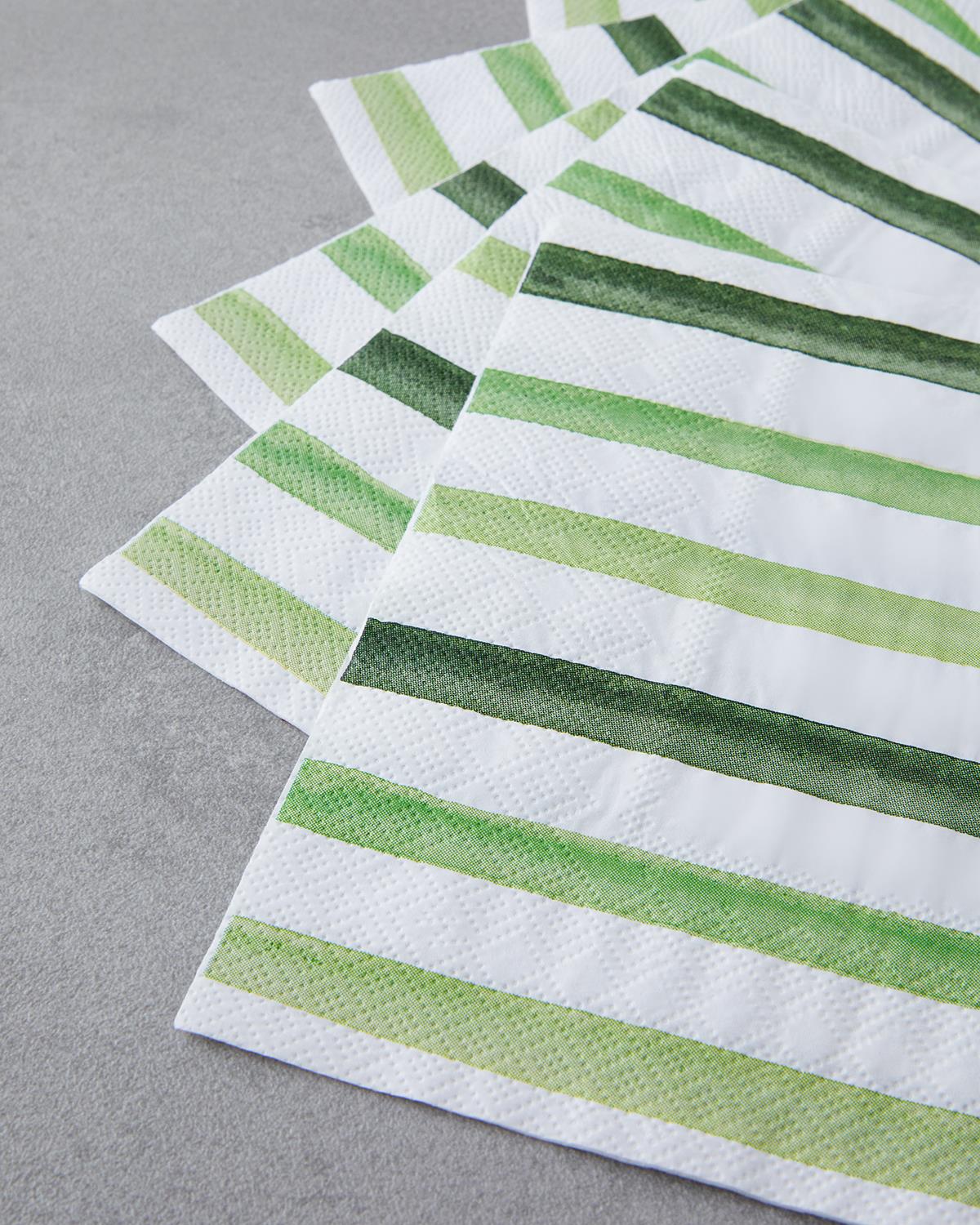 Linara Kağıt 20'li Kağıt Peçete 33x33 cm Yeşil