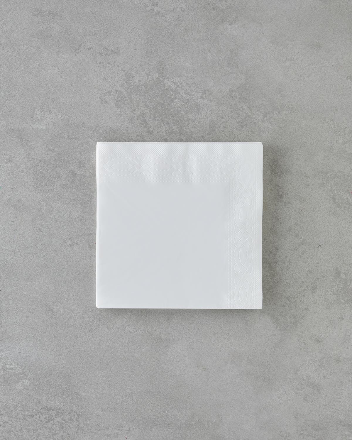 Liore Kağıt 20'li Kağıt Peçete 33x33 cm Beyaz