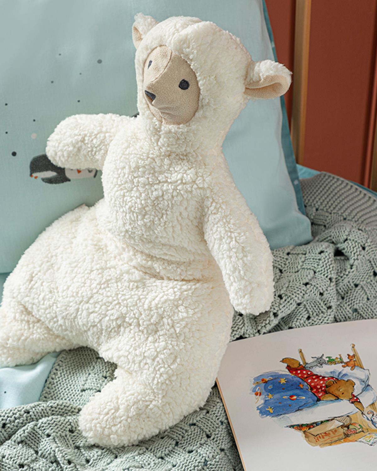Little Lamb Uyku Arkadaşı 45x32 cm Ekru