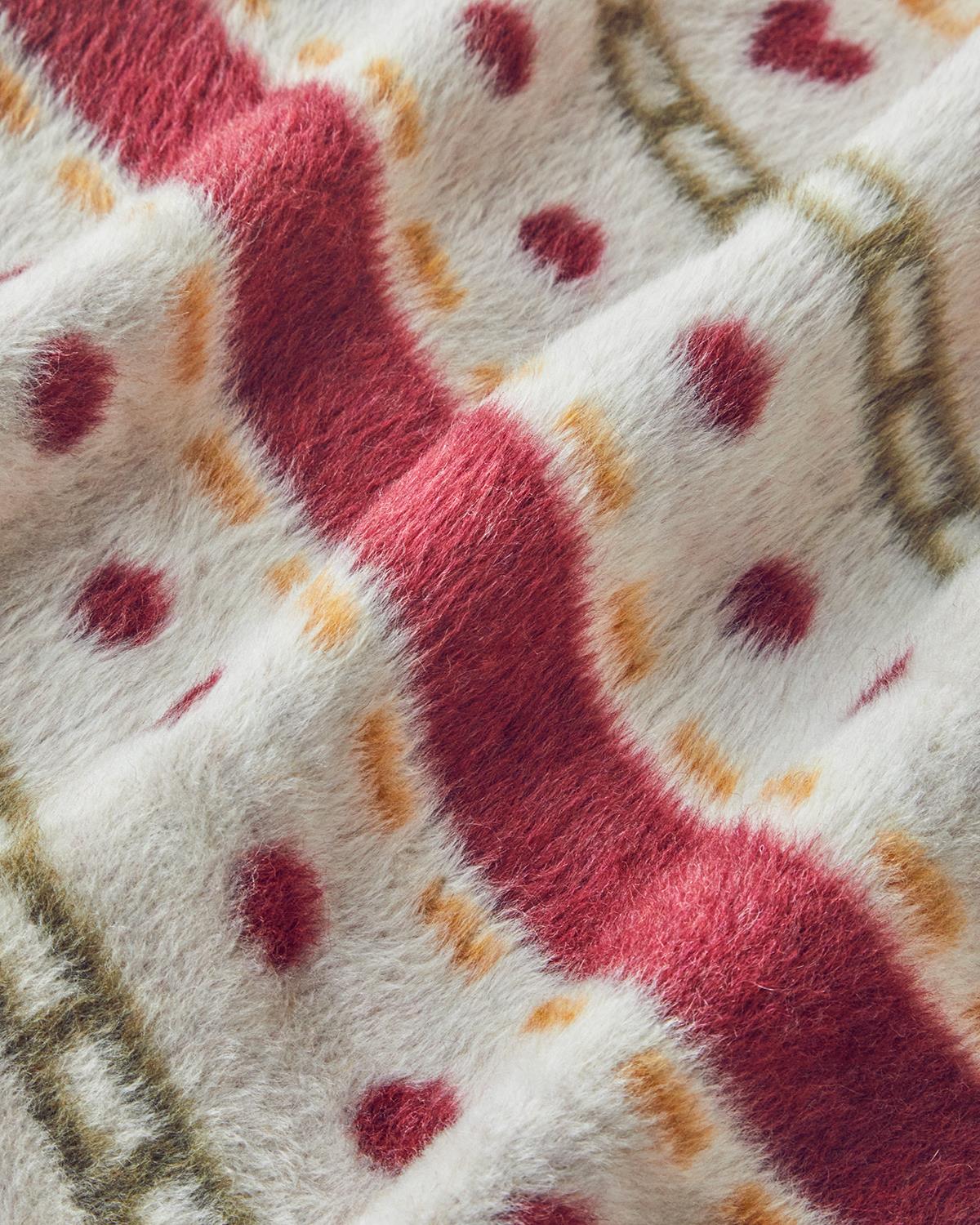 Love deers Akrilik Tv Battaniye 130x170 cm Kırmızı