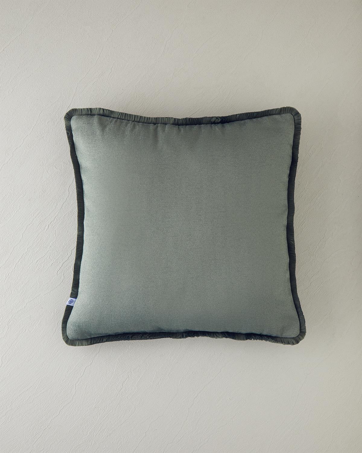 Lucia Kırlent Kılıfı 45x45 cm Yeşil