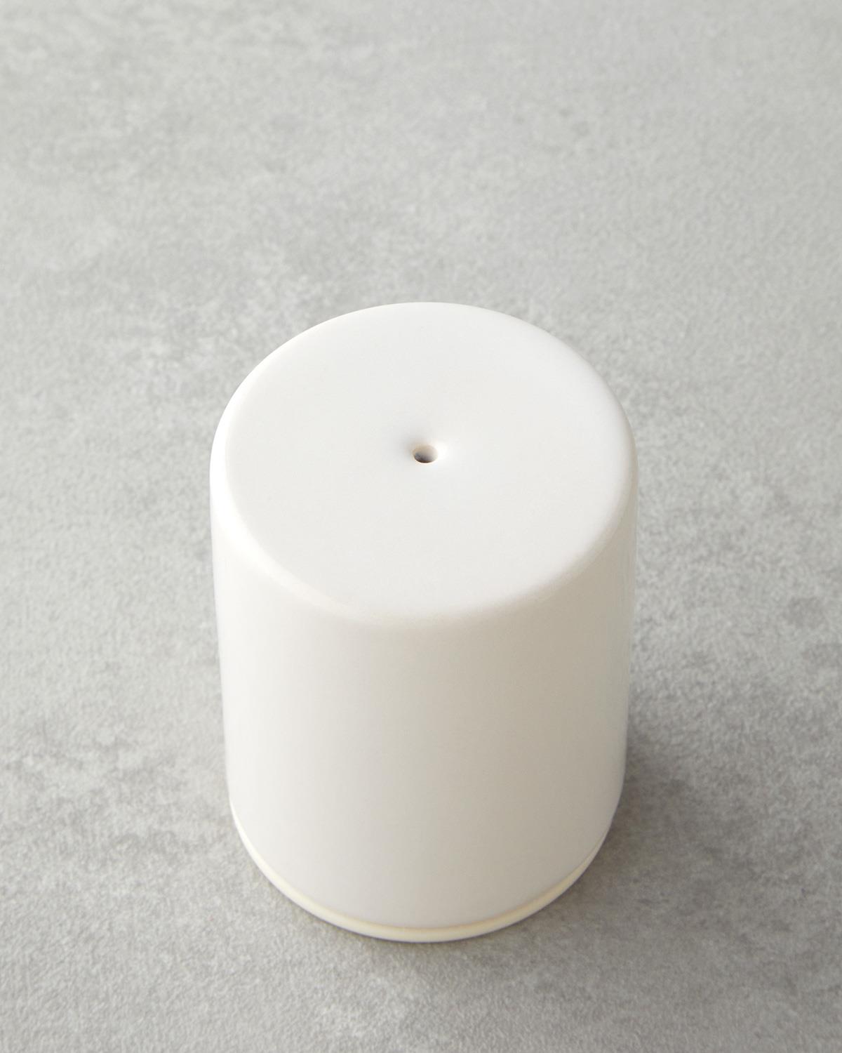 Luma Seramik 2'li Tuzluk - Biberlik 6 cm Krem