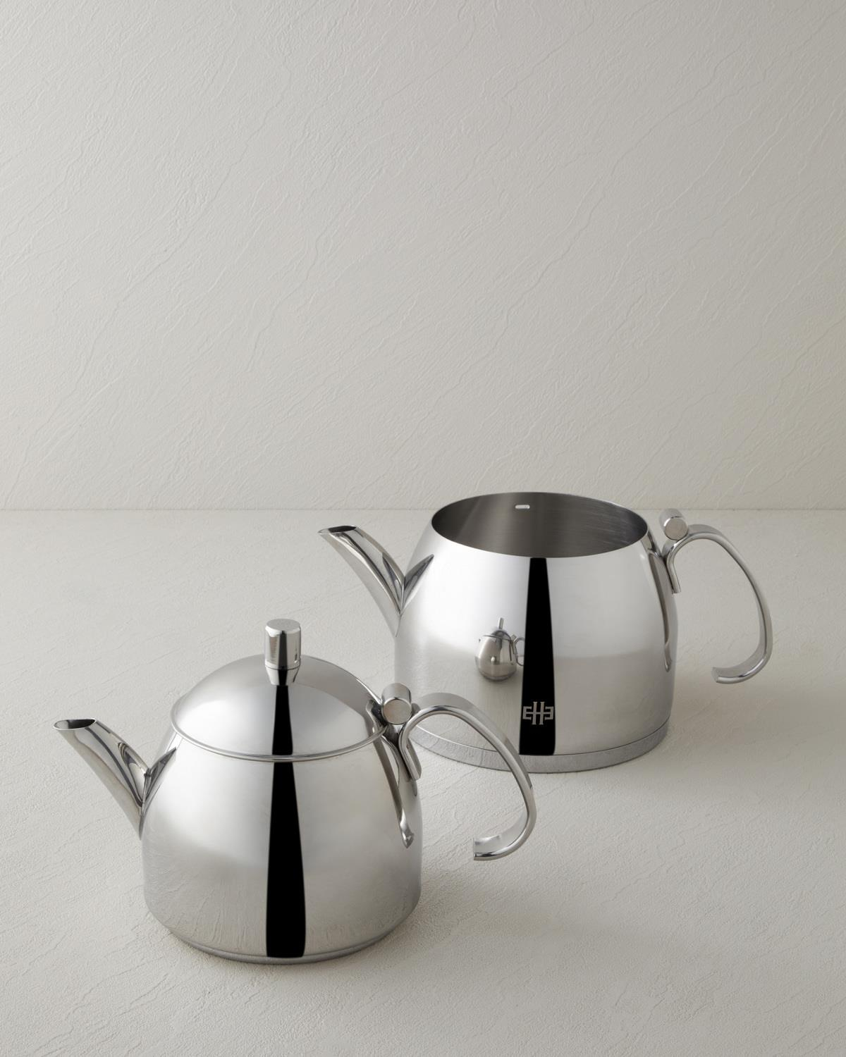 Lumos Çelik Çaydanlık 1,3 – 2,25 Lt Silver