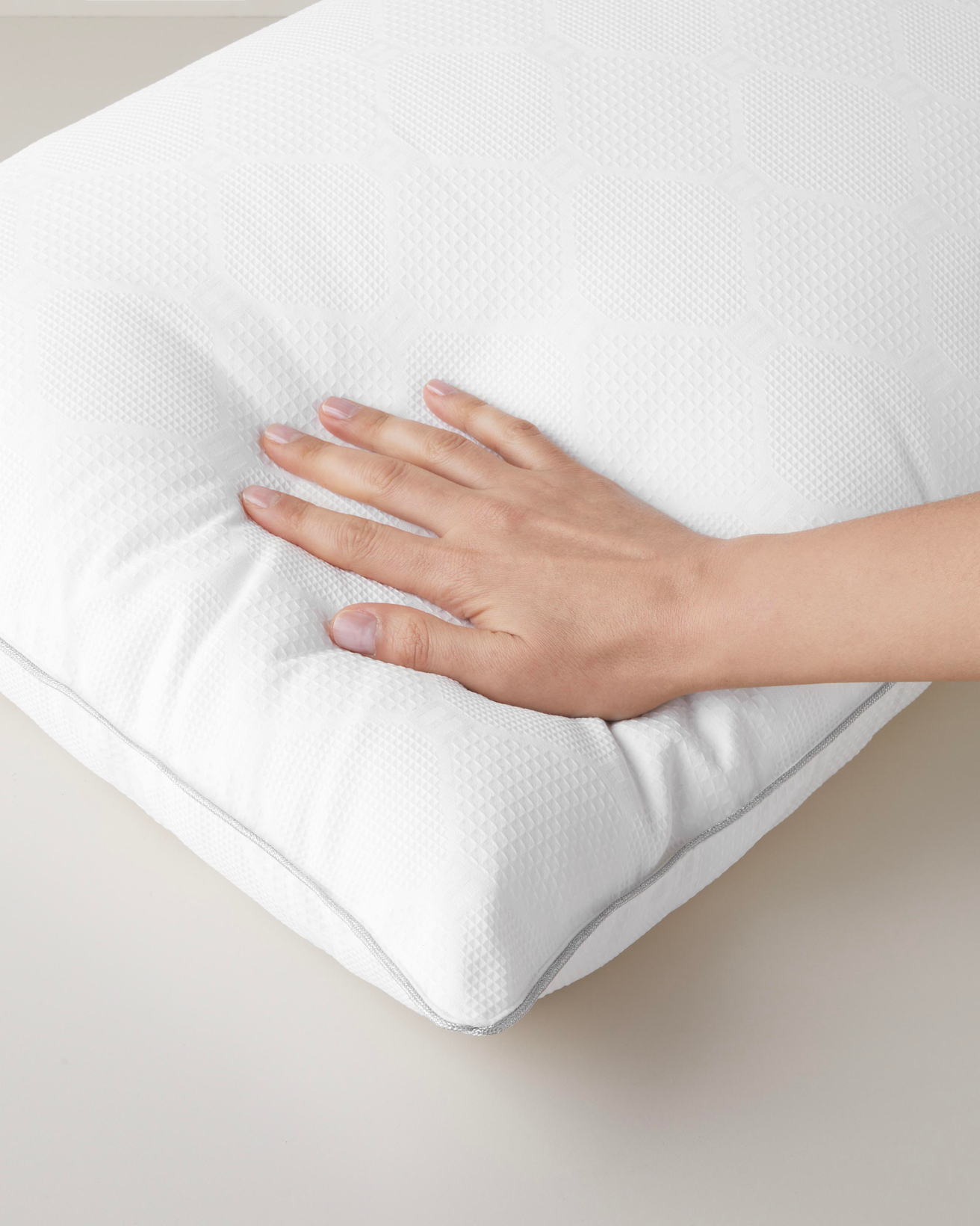 Lunar Waffle Mikrojel Yastık 50x70 cm Beyaz