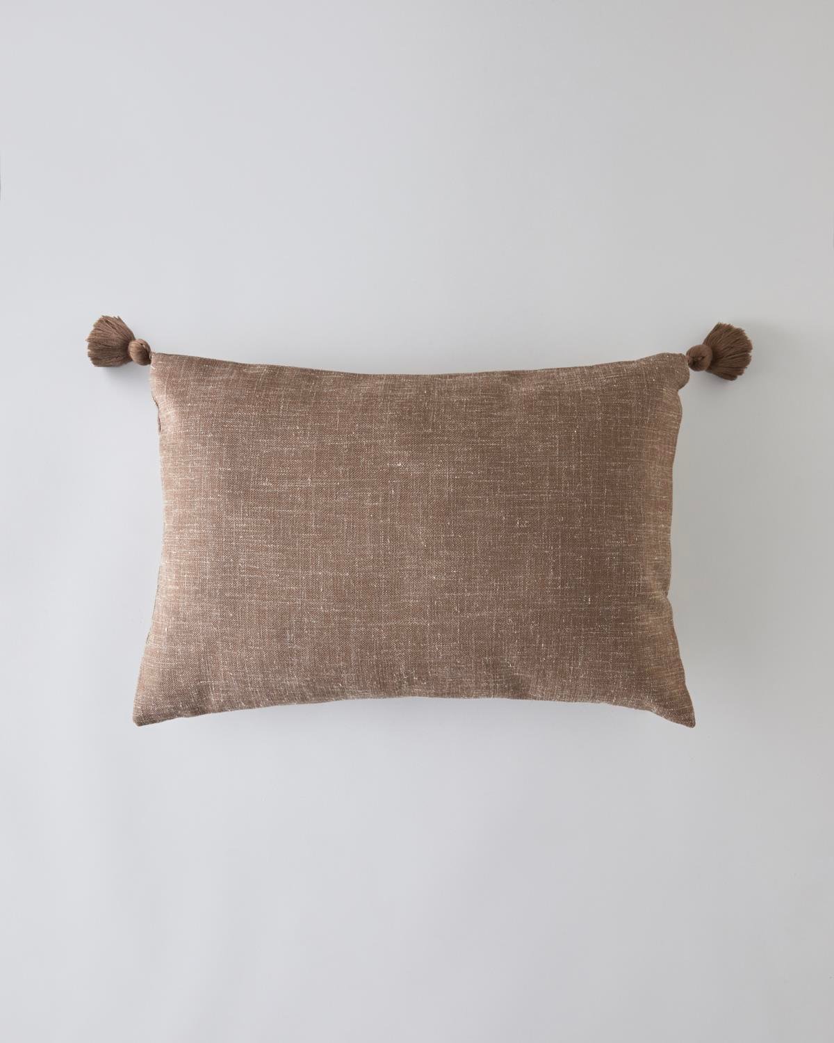 Madeline Dekoratif Kırlent 35x50 cm Kahve