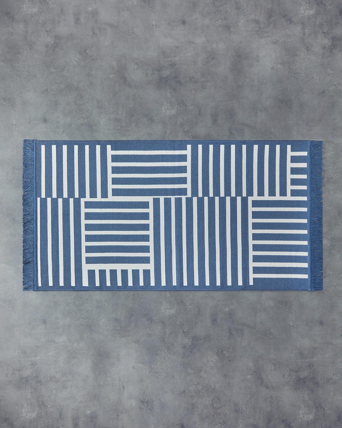 Madras Dokuma Kilim Lacivert