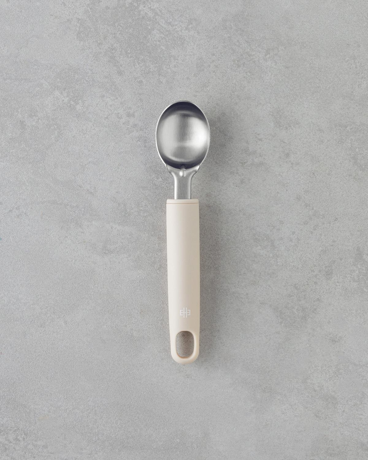 Maisy Paslanmaz Çelik Dondurma Kaşığı Servis Gereci 19 cm Krem