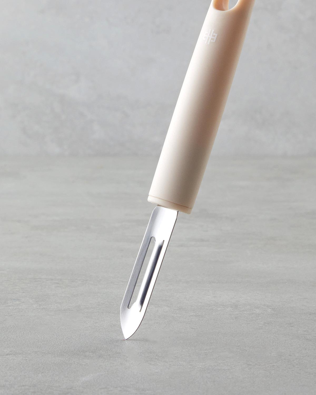 Maisy Paslanmaz Çelik Soyacak 20 cm Krem