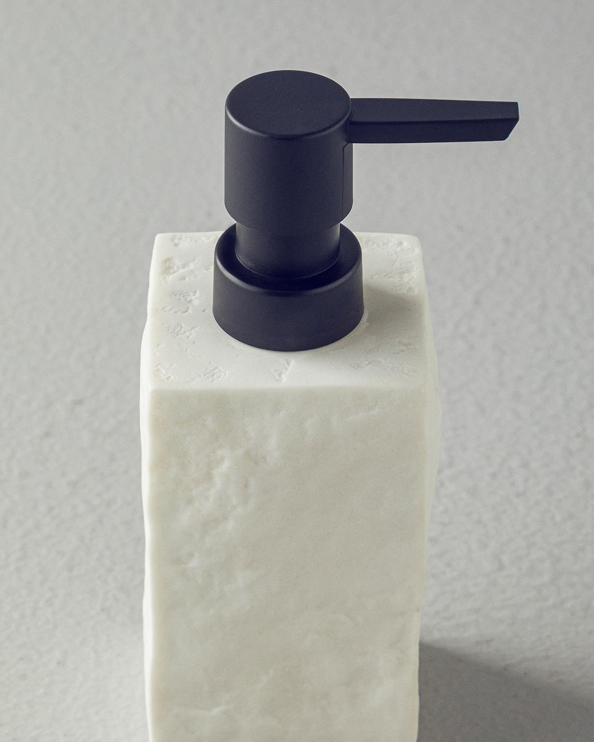 Marble 3'lü Banyo Seti Beyaz