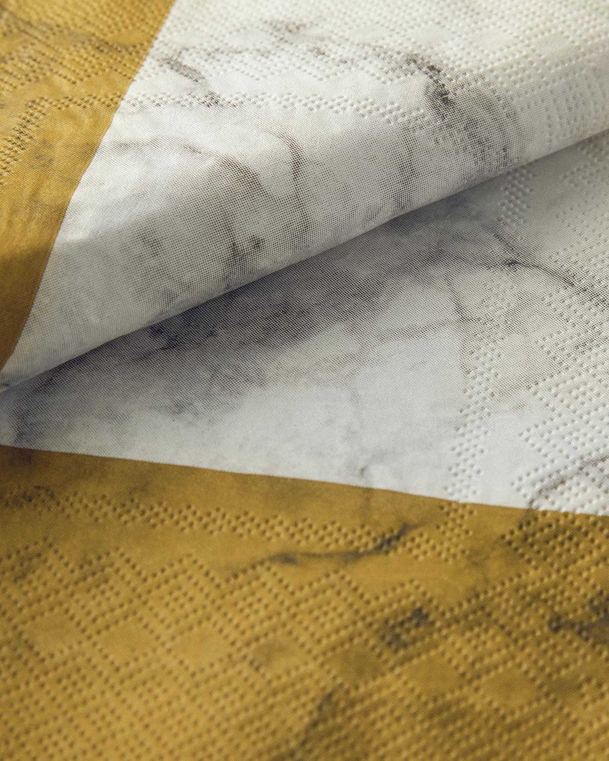 Marble Stripe 20'li Kağıt Peçete Gold