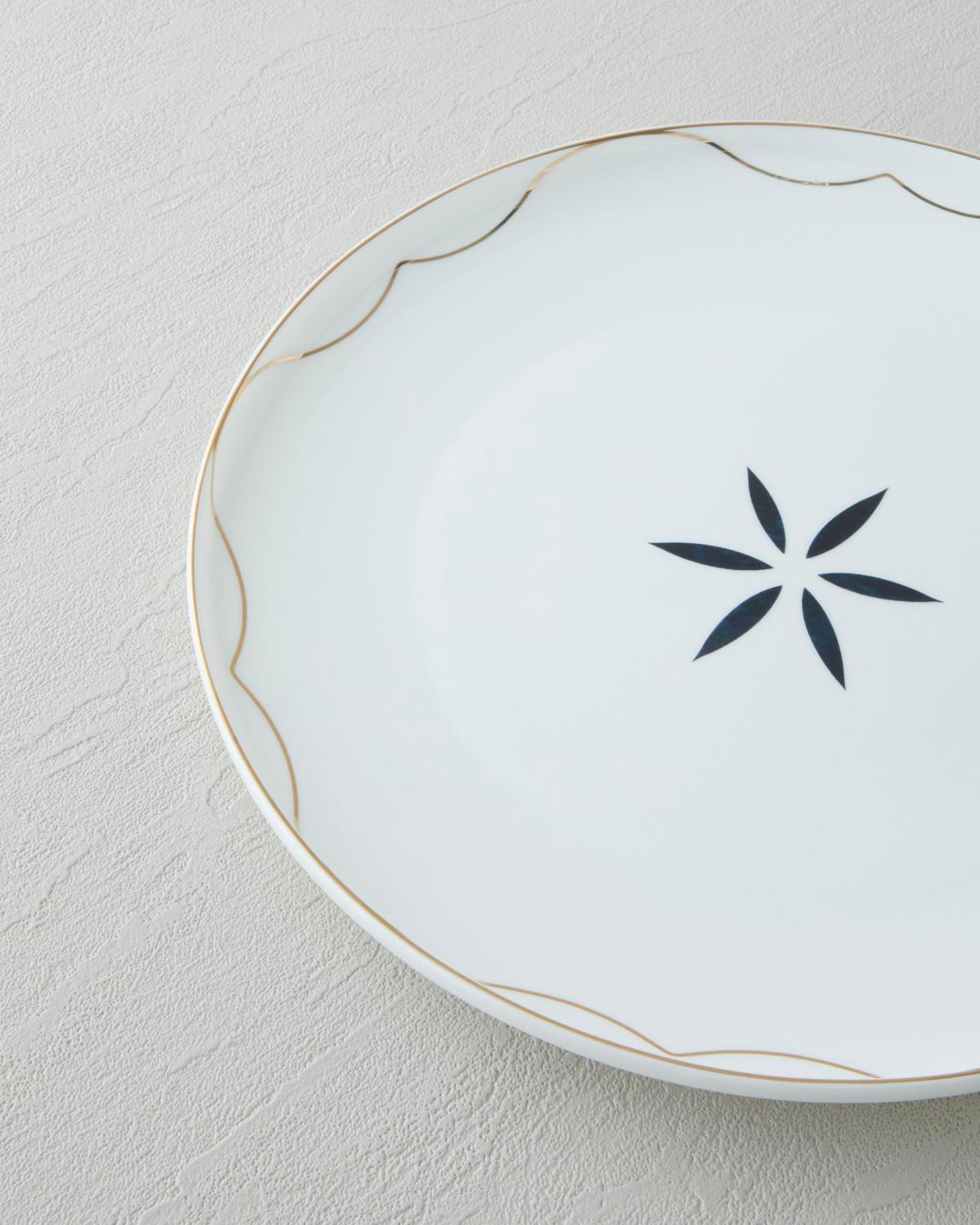 Marvelous Bone Porselen Yemek Takımı 54 Parça 12 Kişilik Lacivert