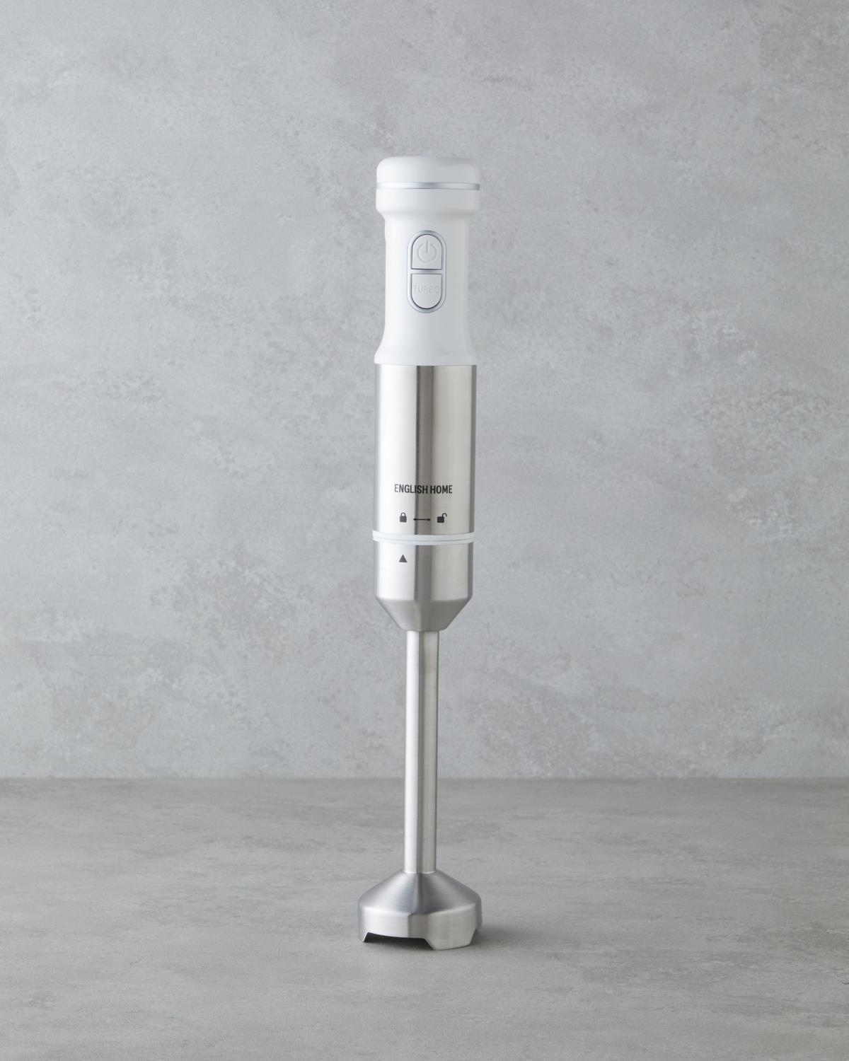 MBS 3010 4 Bıçaklı Mini Blender Seti 1500W Beyaz-Krom