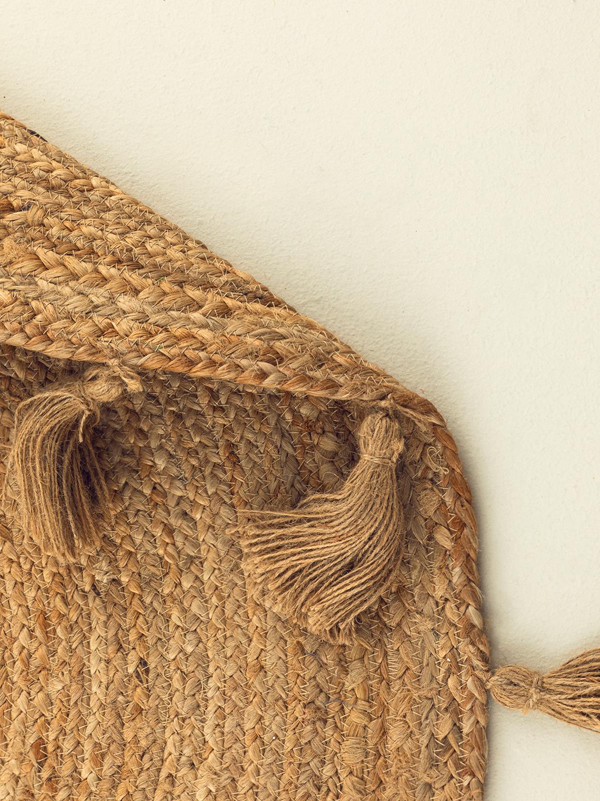 Meja Dekoratif Jüt Kilim Naturel