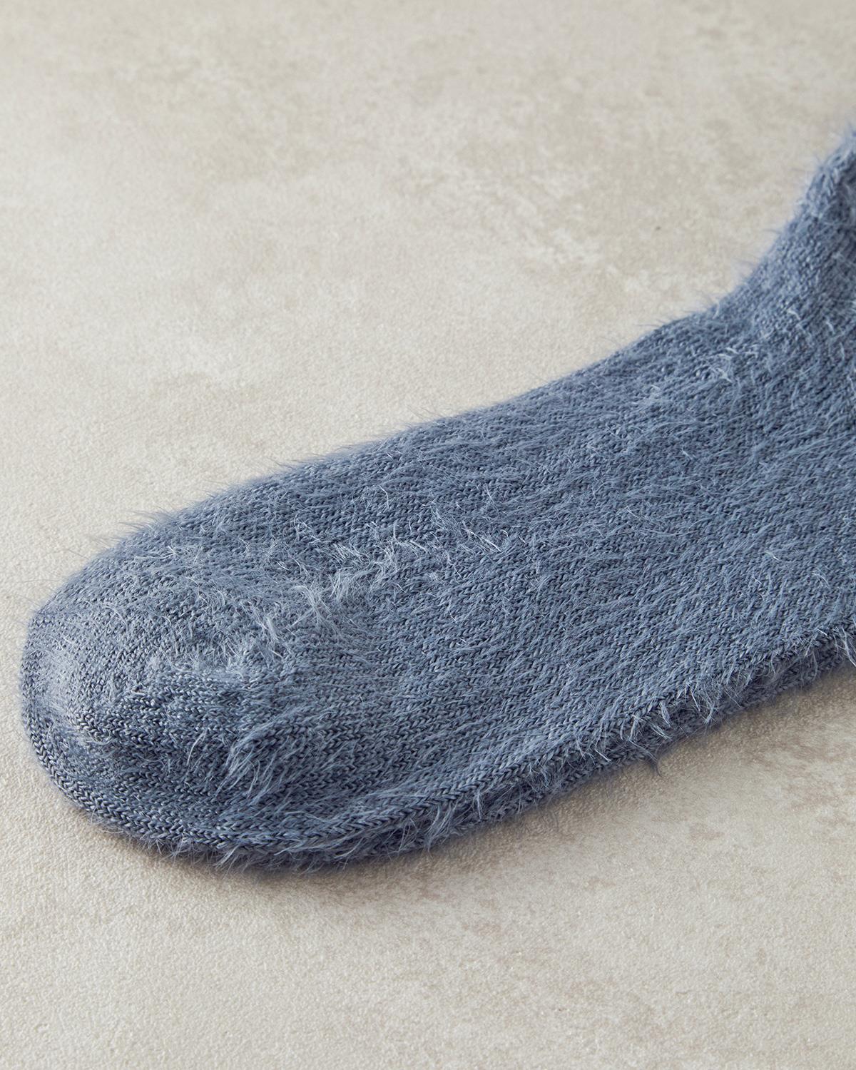 Mila Kadın Peluş Çorap Antrasit