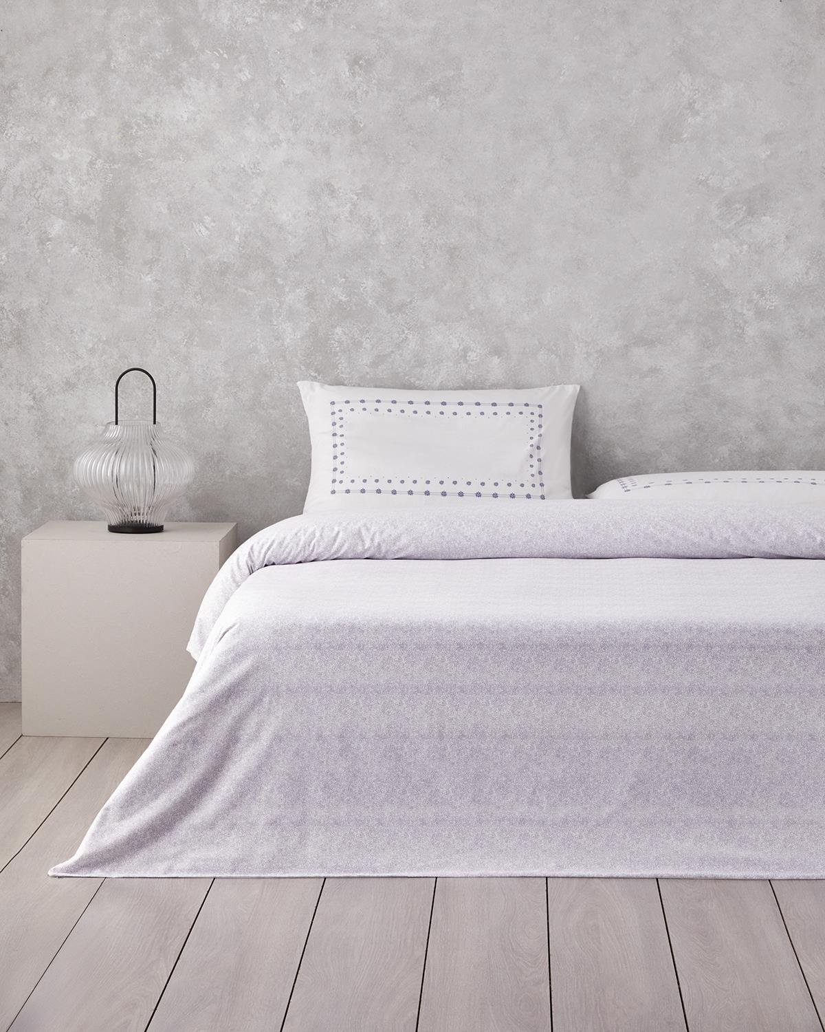 Minibloss Pamuklu Çift Kişilik Nevresim Seti 200x220 cm Lila