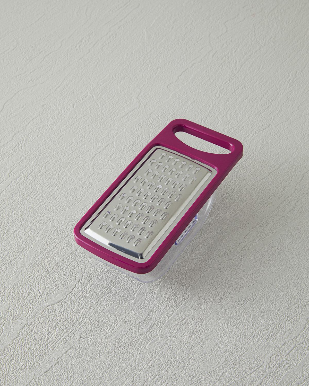 Miny Plastik Hazneli Rende Pembe