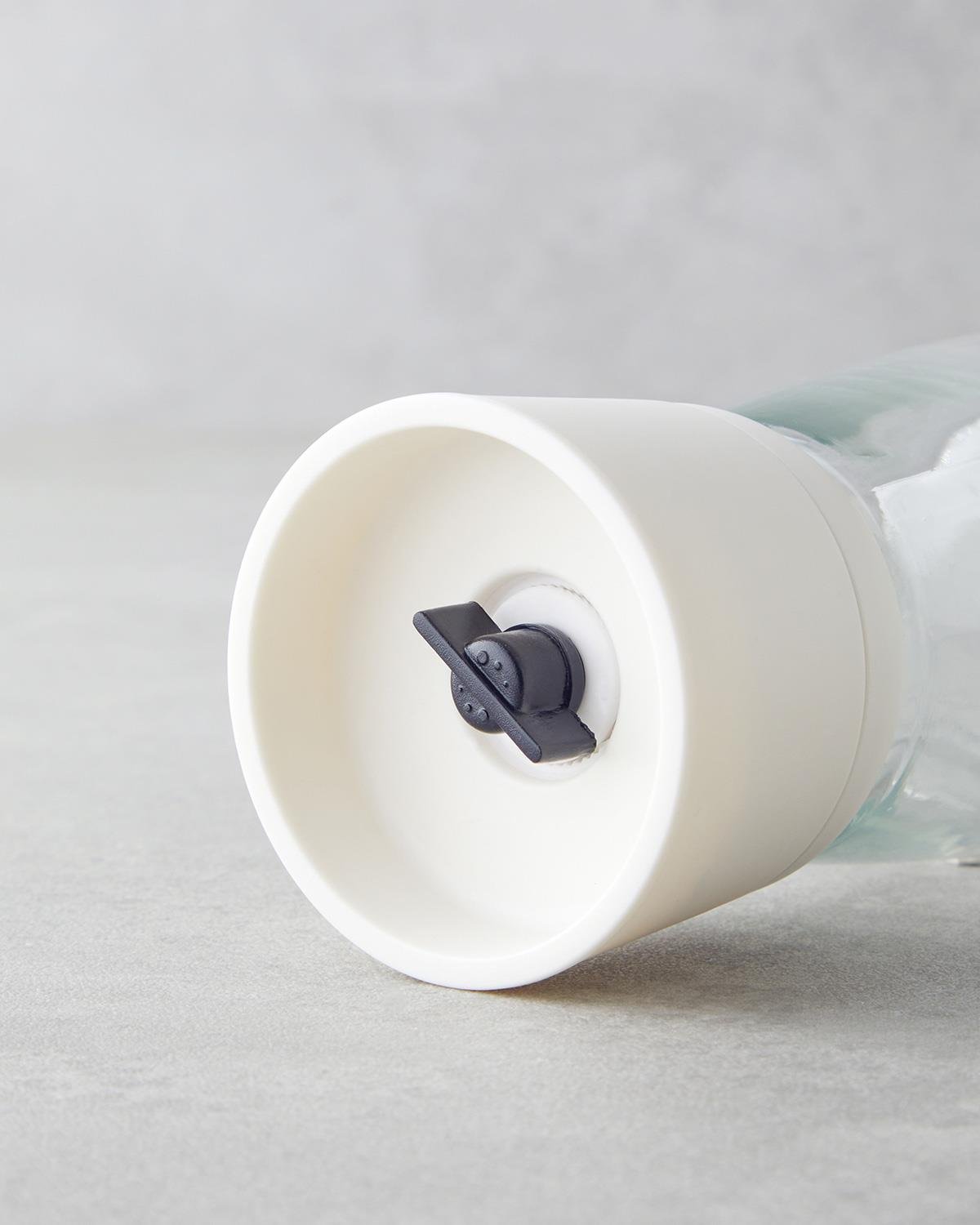 Nalini Cam Değirmen 13 cm Beyaz