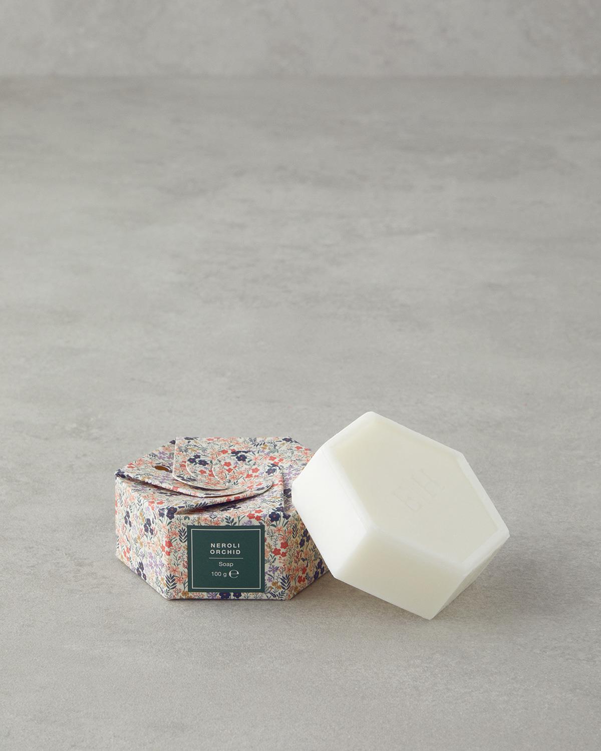Neroli Orchid Katı Sabun 100 gr Şeffaf