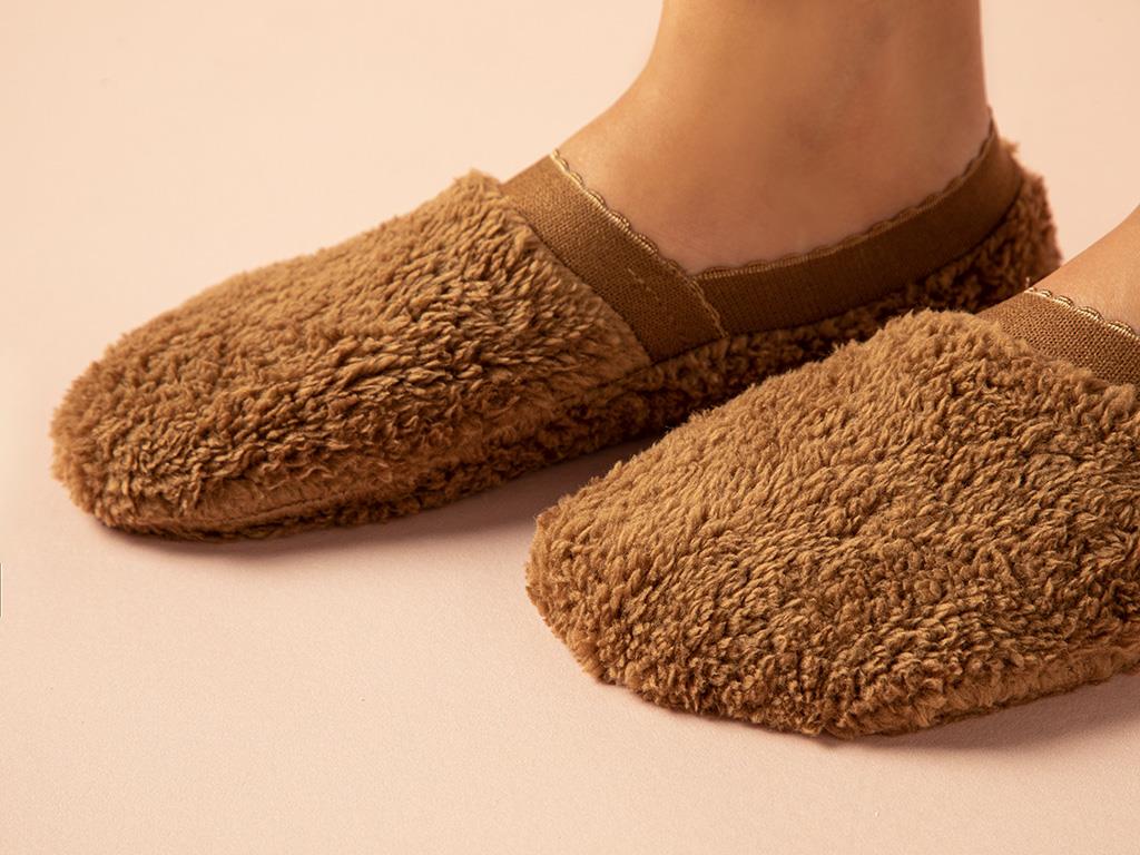 New Soft Kadın Peluş - Kahve