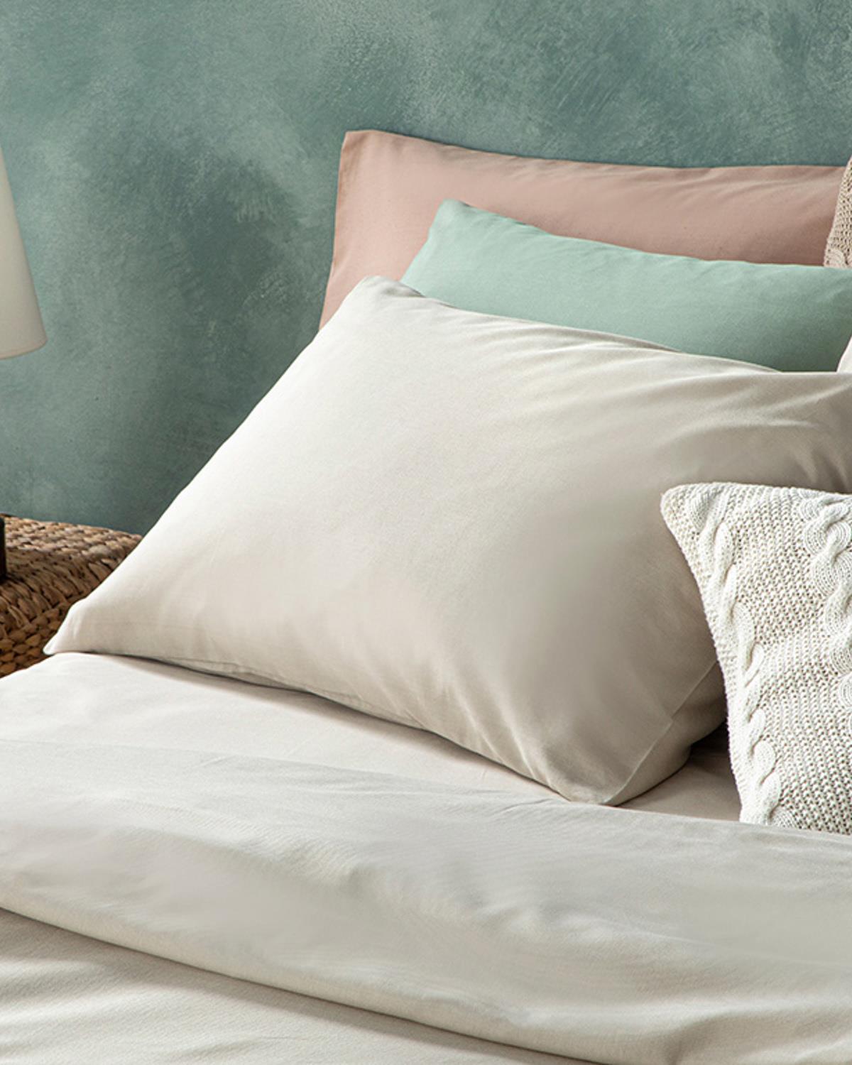 Novella Premium Soft Cotton Tek Kişilik Nevresim Takımı Bej