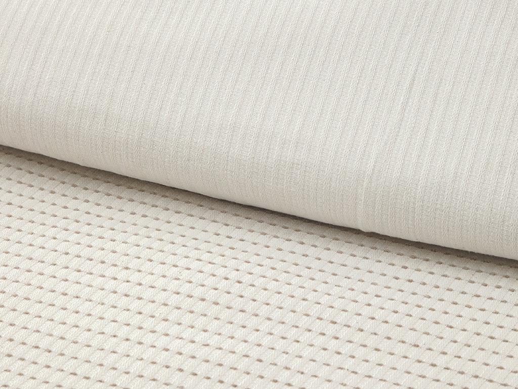 Ode Şönil İplikli İpliği Boyalı King Size Nevresim Takımı Bej