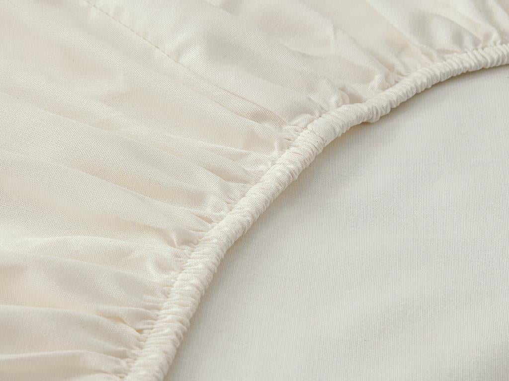 Ode Şönil İplikli İpliği Boyalı King Size Nevresim Takımı Bej