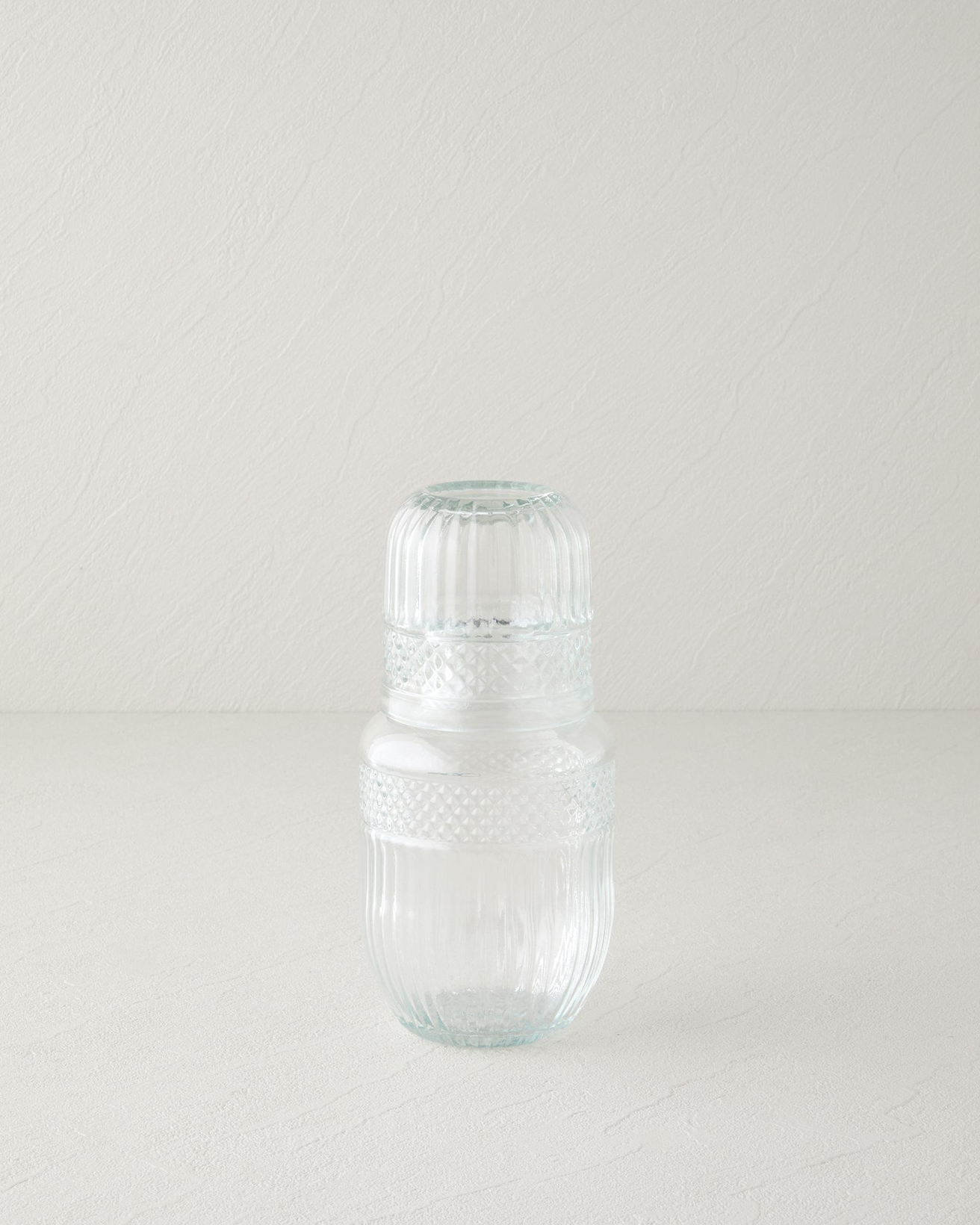 Olympia Cam Başucu Sürahi 560 ml + 200 ml Şeffaf