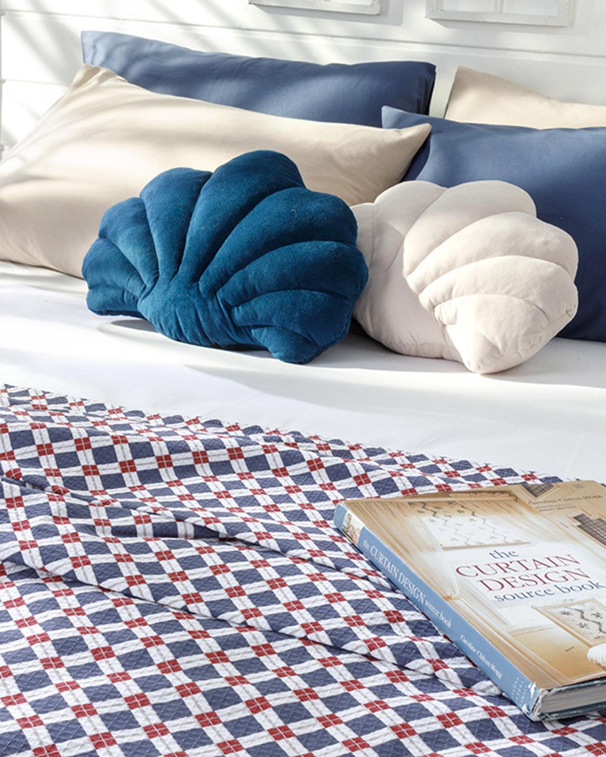 Oxford Baskılı King Size Pike Lacivert