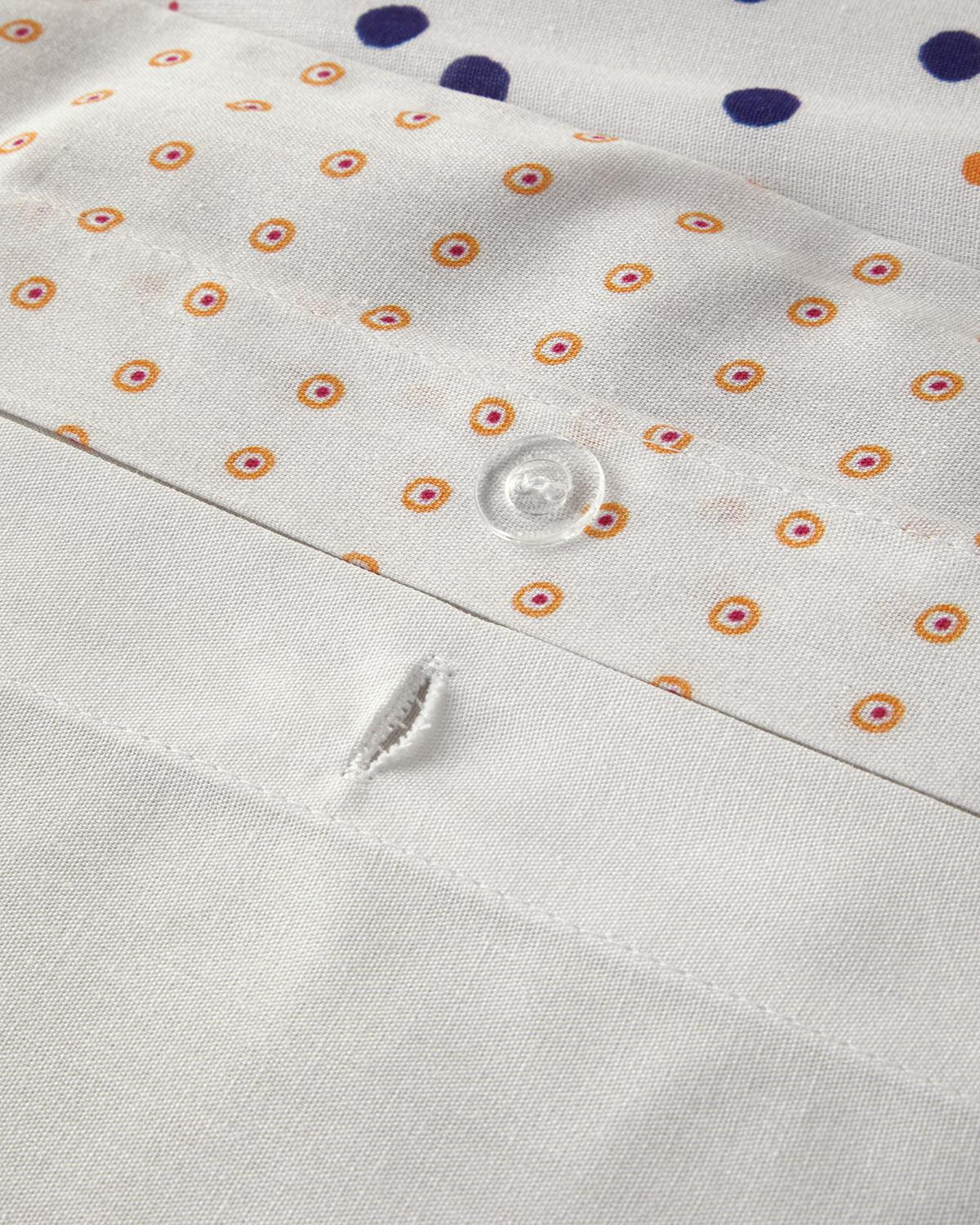 Palmy Patchwork Çift Kişilik Nevresim Seti Turuncu – Bej