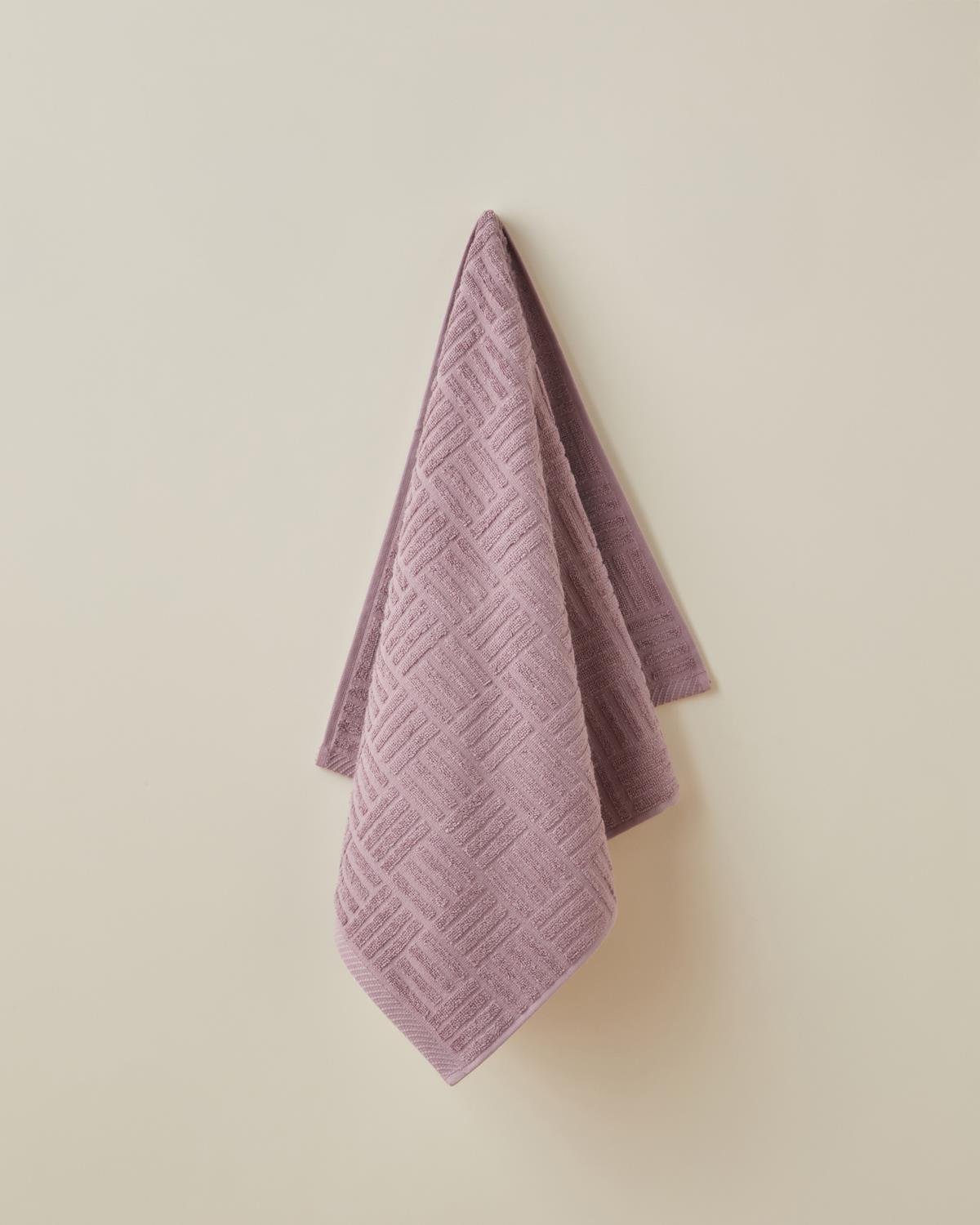 Panera Pamuk Yüz Havlusu 50x85 cm Mor