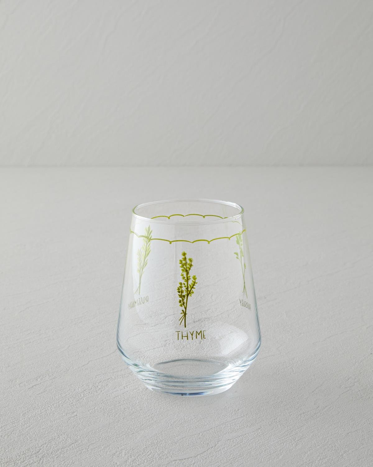 Parsley Cam 4'lü Bardak 425 ml Yeşil