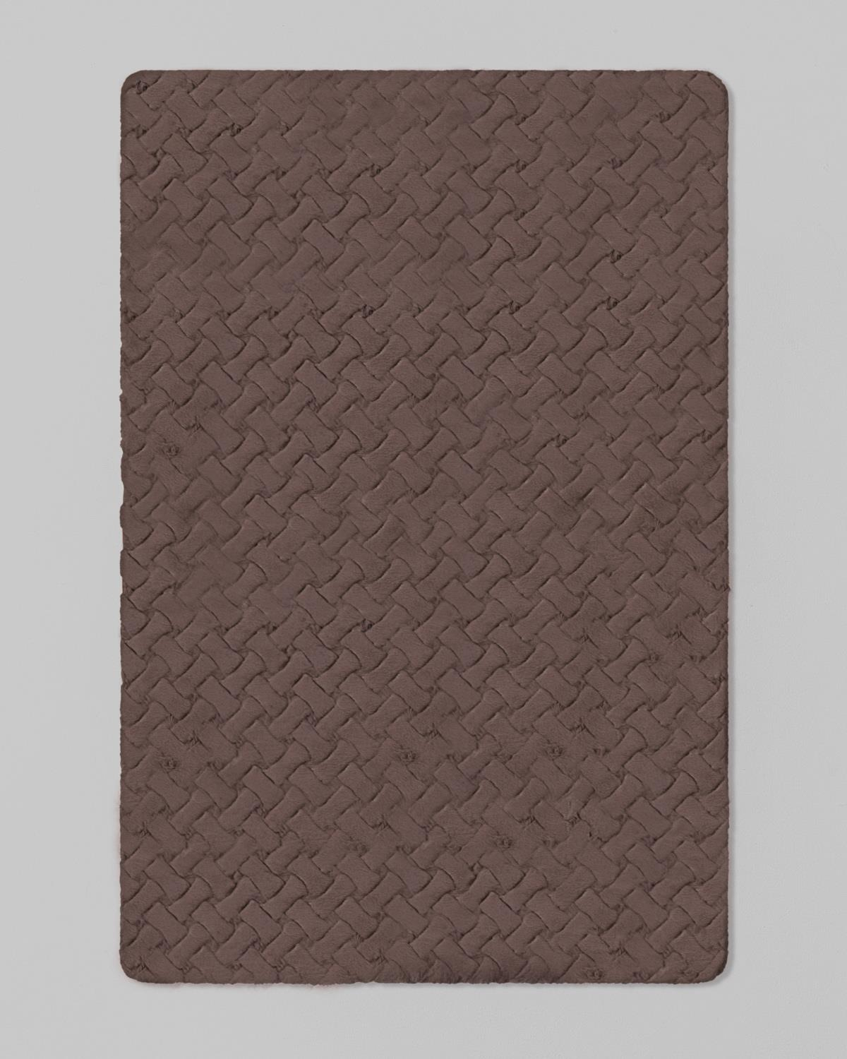 Peggy Peluş Halı 120x180 cm Kahve