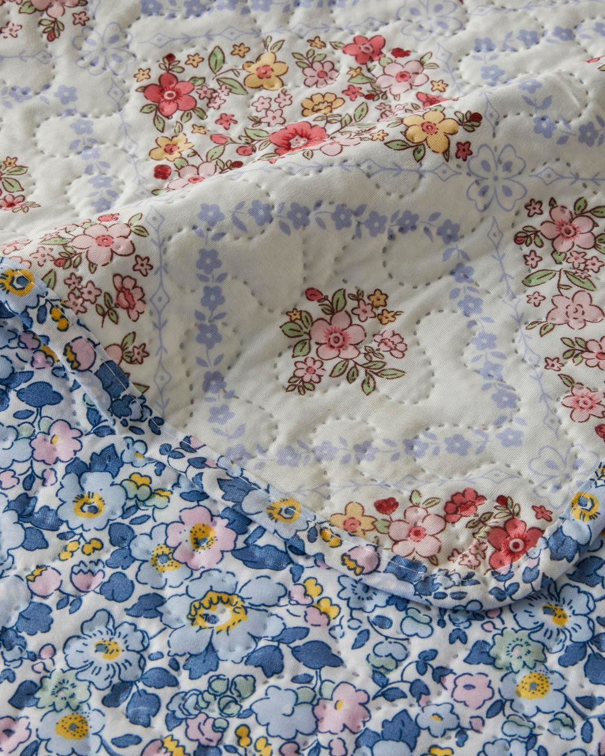 Penny Bloom King Size Çok Amaçlı Örtü 220x240 cm Mor