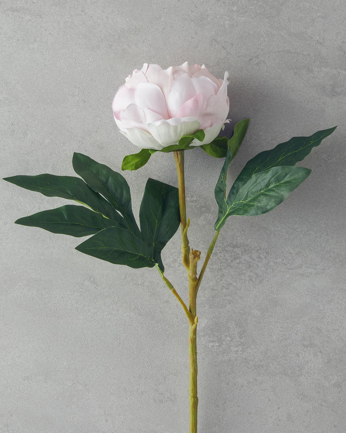 Peony Tek Dal Yapay Çiçek Pembe