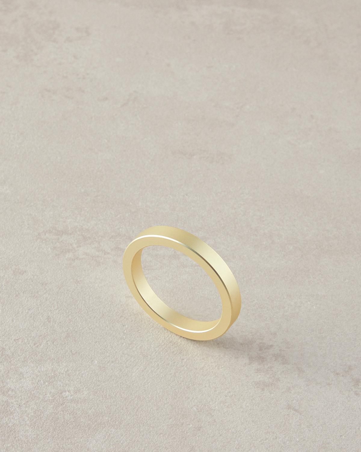 Pernille Metal 4'lü Peçete Halkası Gold