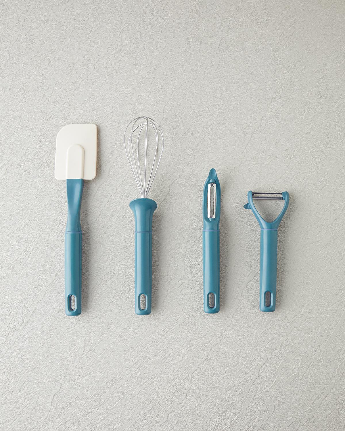Perrine Plastik Spatula 17,5 cm Mavi