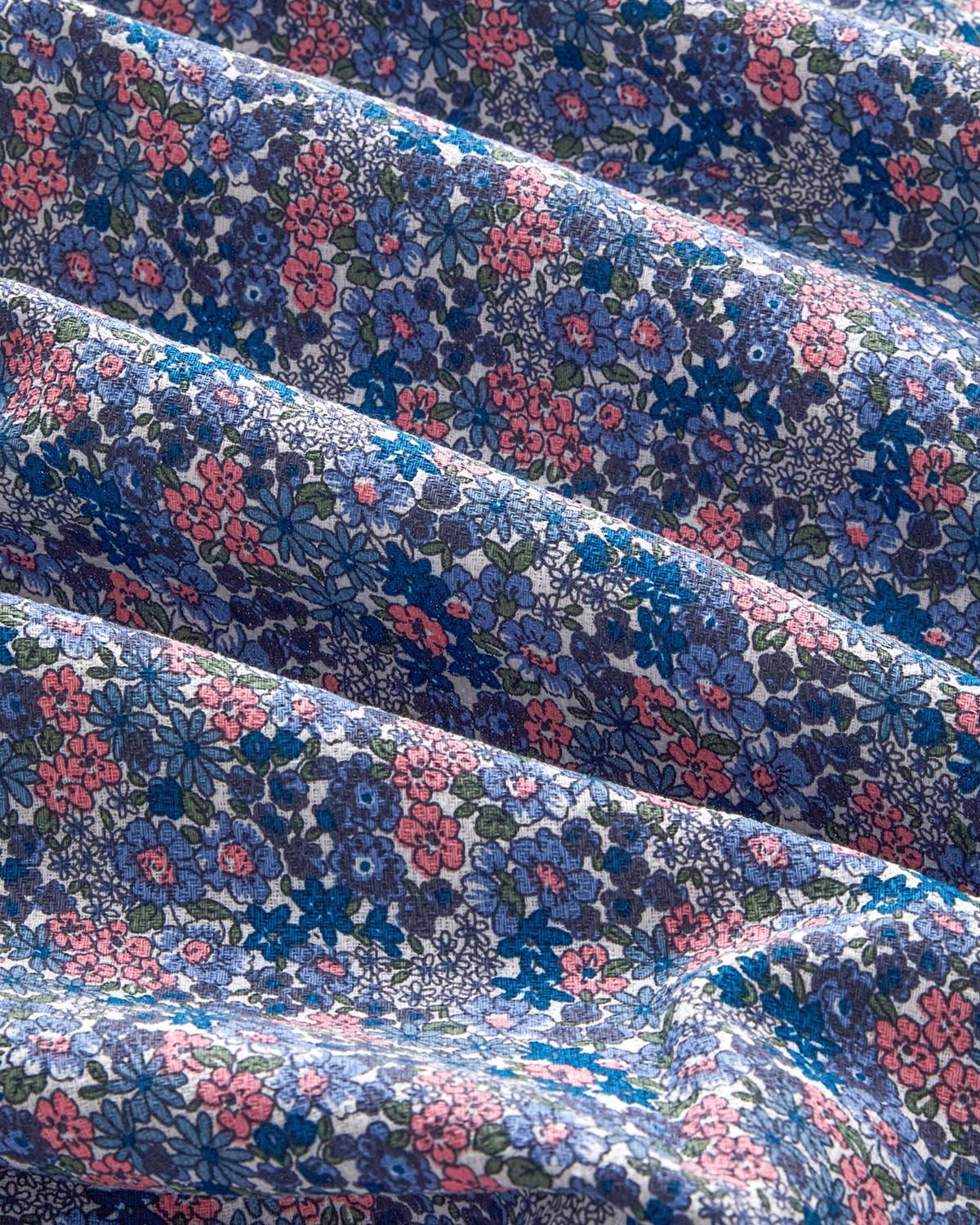 Petit Chamomile Baskılı Çift Kişilik Pike Takımı 200x220 cm Pembe