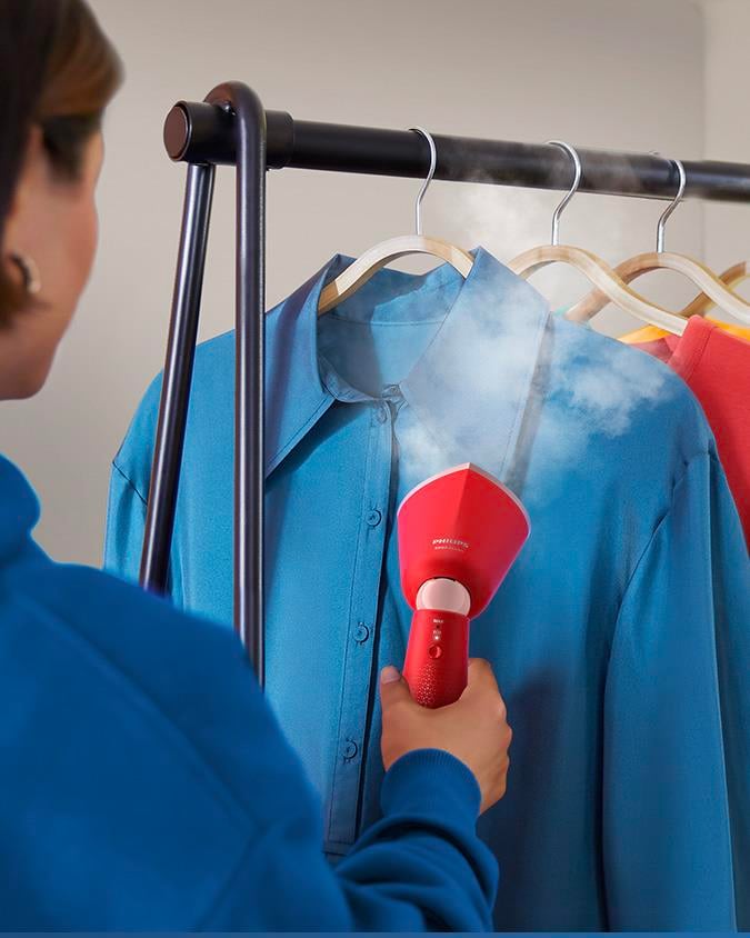 Philips 5000 Serisi STH5020/40 Taşınabilir Buharlı Düzleştirici Kırmızı