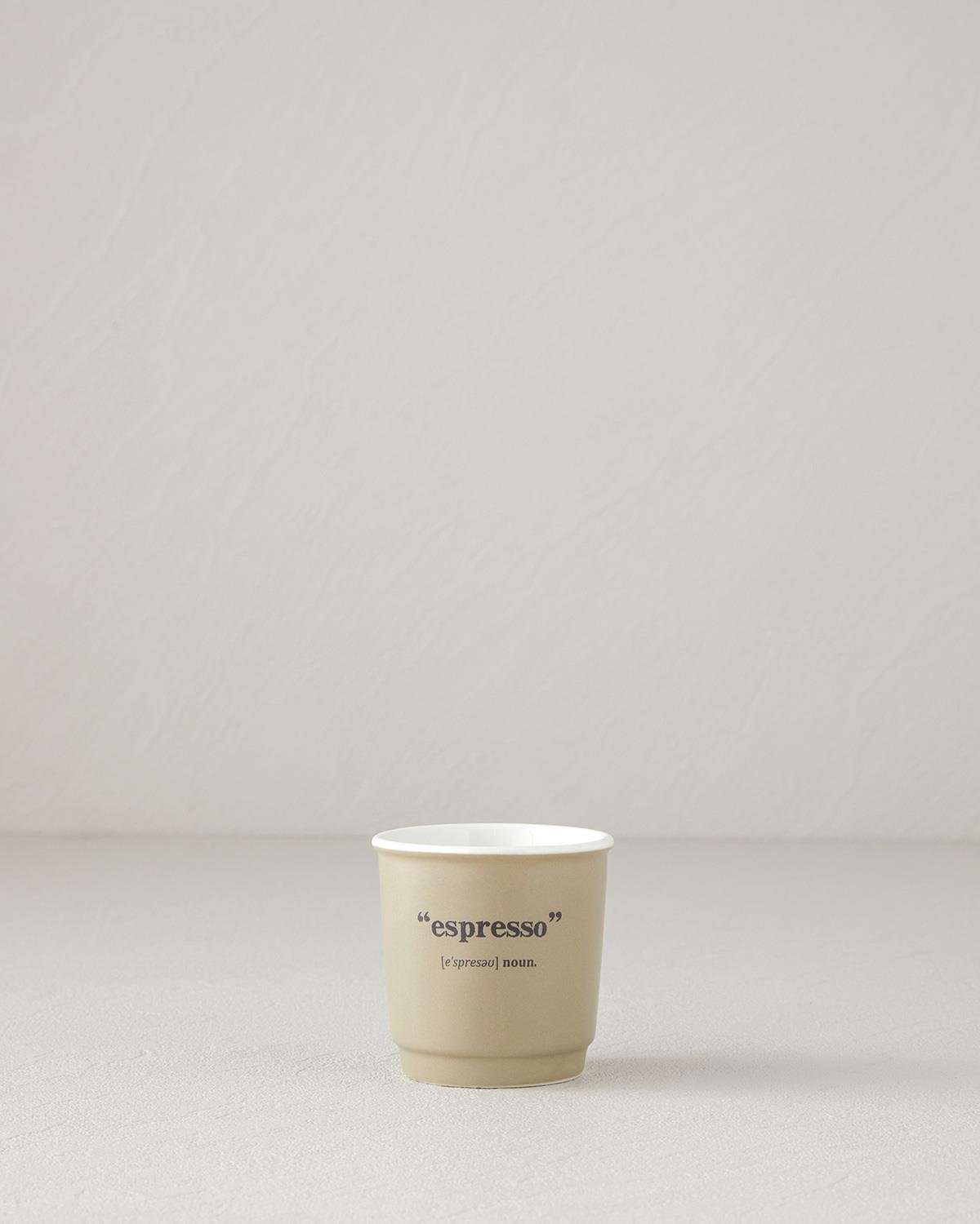 Phoebe New Bone China 2 Parça 2 Kişilik Espresso Fincan 90 ml Kahve-Yeşil
