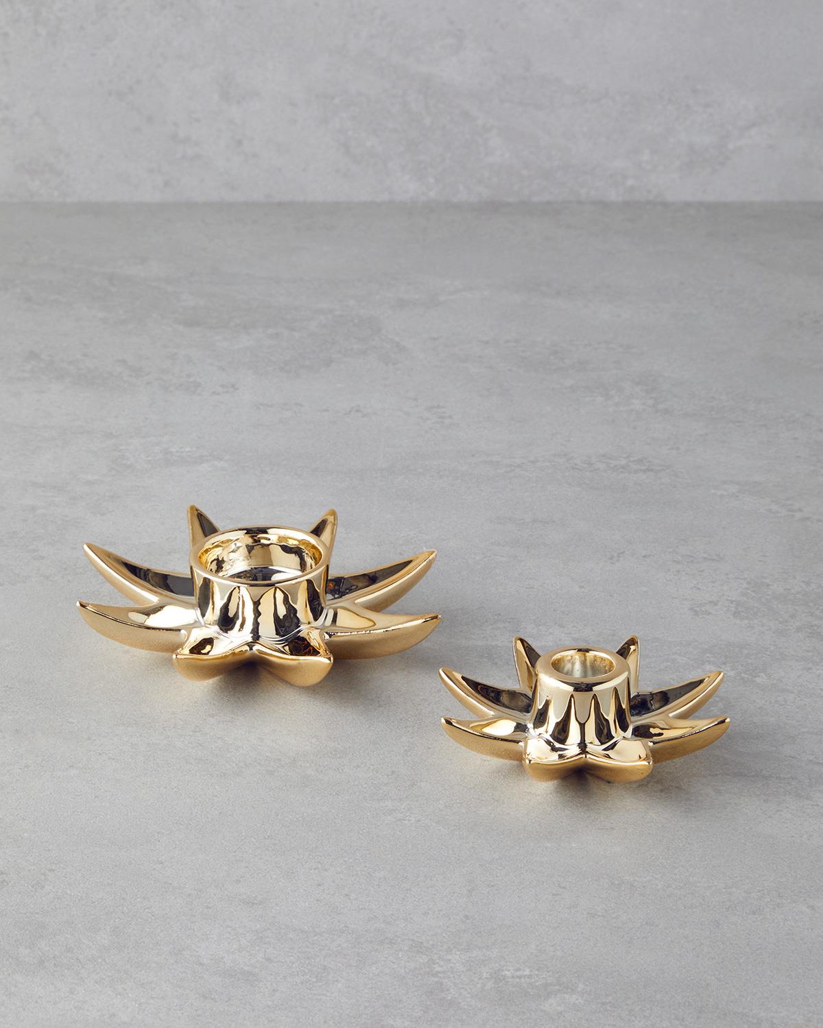 Pia Mumluk 10x10x3 cm Gold