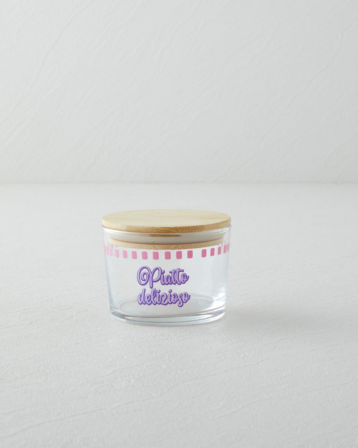 Piatto Cest Cam 2'li Baharatlik 220 ml - 220 ml Pembe - Lila