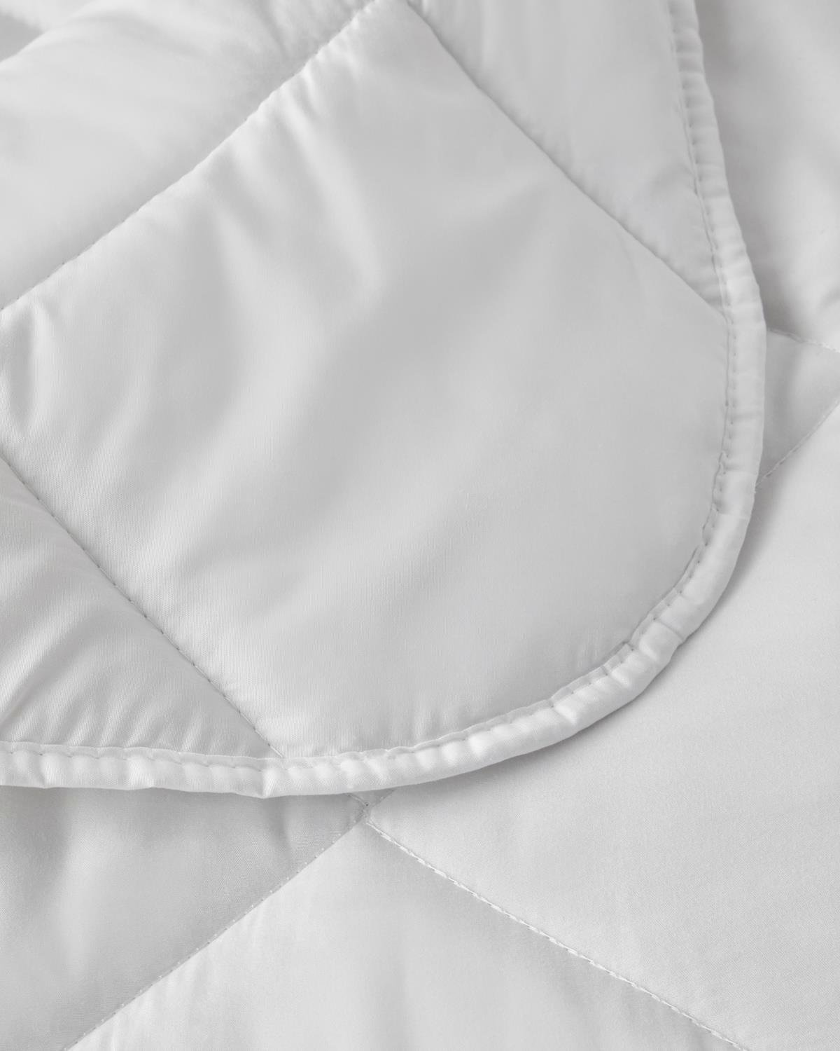 Plain Mikrofiber Çift Kişilik Yastık Yorgan Tk 195x215 cm Beyaz