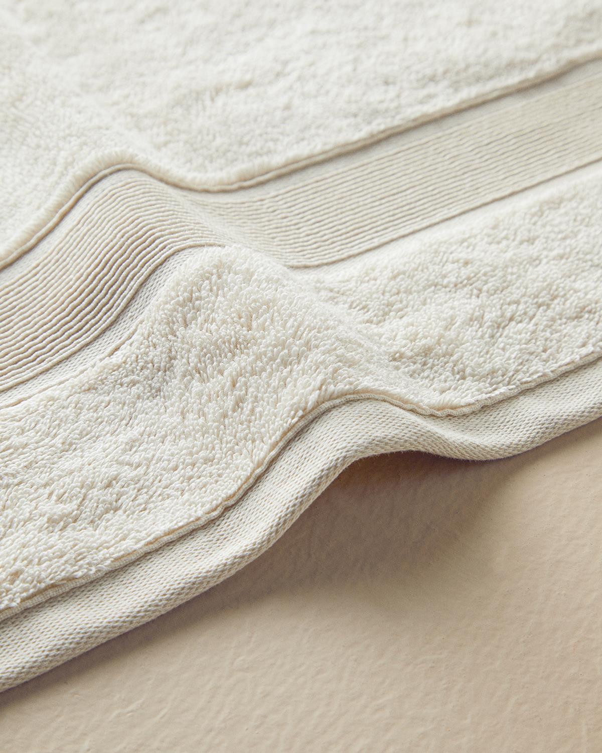 Poffy Soft-Premium Pamuklu Yüz Havlusu Bej