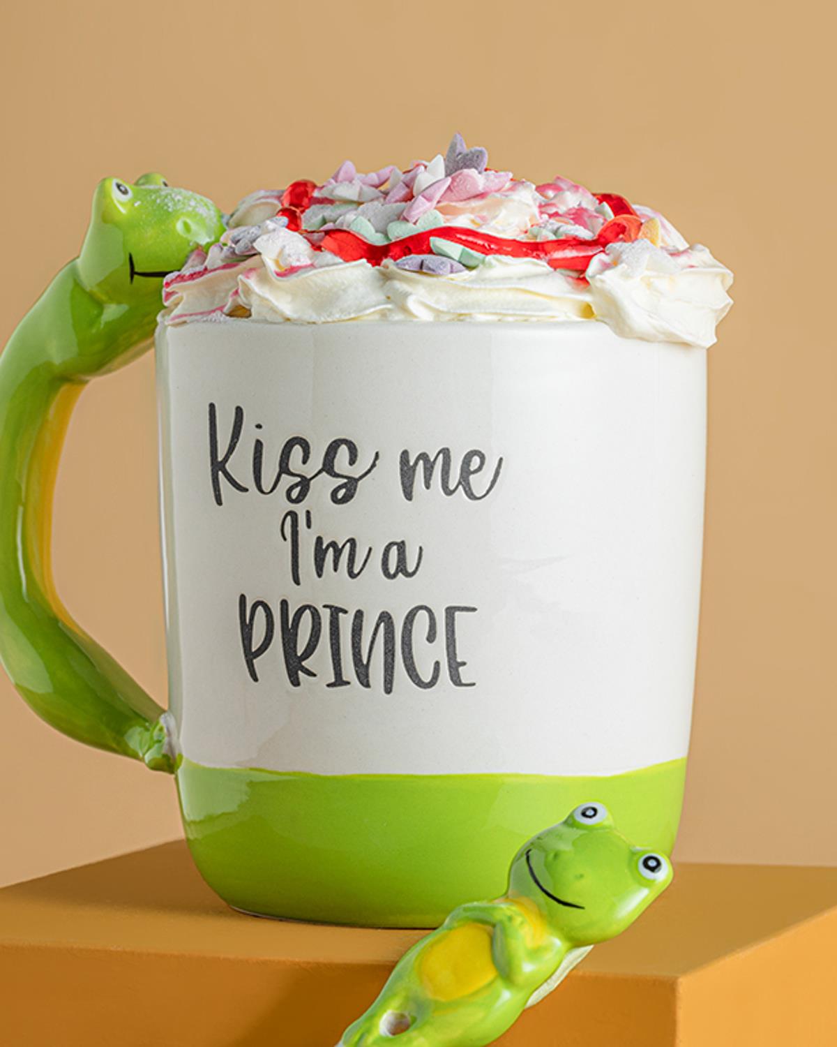 Popsy Frog Dolomite Kaşıklı Kupa 490 ml Yeşil